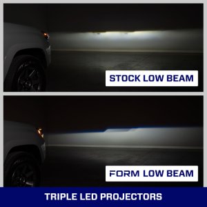 Toyota 4Runner Headlights - FORM Lighting - Sequential LED Projector - `14-`24